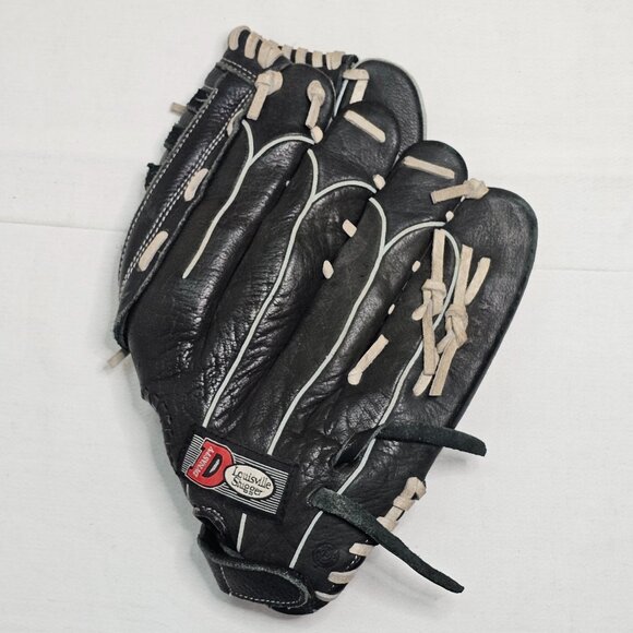 Louisville Slugger Dynasty DYN1350 13.5" Baseball Glove Buffalo Leather Black LH - Picture 1 of 10